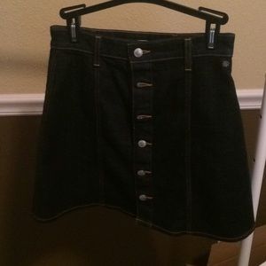 Alexa Chung for AG denim skirt